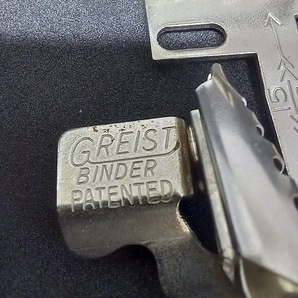 Greist Low Shank Bias Binder Foot with Position Adjustment-15/16-USA Made-Vtg - Picture 6 of 7